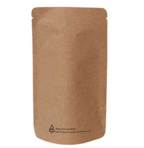 Bariyerli %100 Kağıt Doypack - gıda ambalajı
