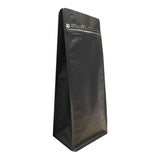 Bitki Özlü Mat Siyah Kilitli Box Pouch 14*37*4,75 cm