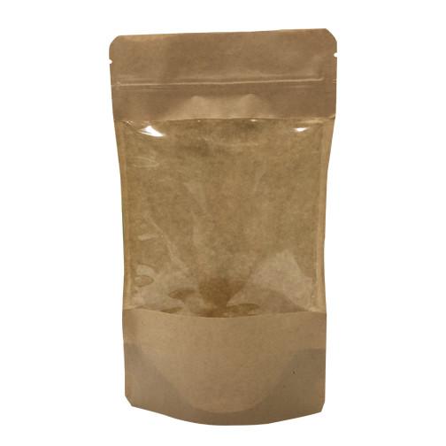 Büyük Pencereli Kraft Doypack - İnter Plastik Ambalaj